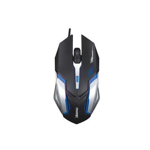 Raoopt G200 Pro Backlight Gaming USB Wired Mouse Black