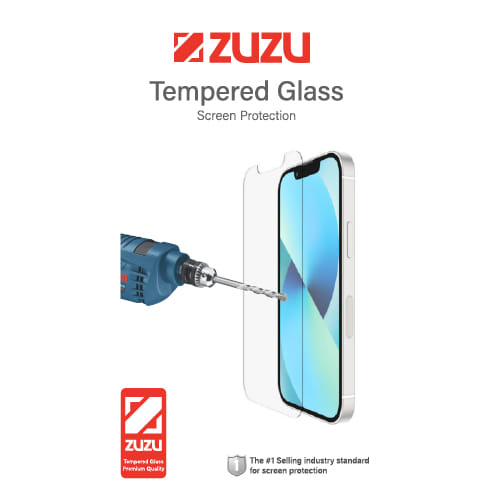 ZUZU Tempered Glass Screen Protector for iPhone 7 Plus / 8 Plus