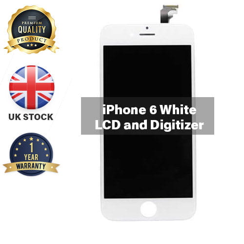 Generic LCD Mobile Display for Apple iPhone 6  with Touch Screen Digitizer, White