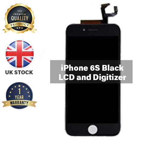 Generic LCD Mobile Display for iPhone 6S with Touch Screen Digitizer, Black