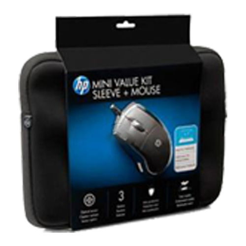 HP Mini Value Kit - Sleeve & Mouse for 10.2