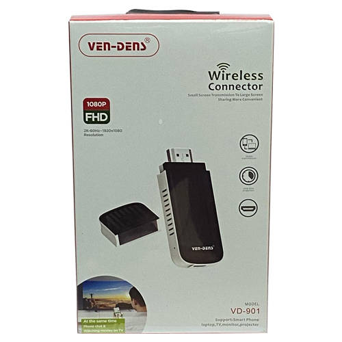 Ven-Dens High-Definition Wireless Streaming Connector VD-901