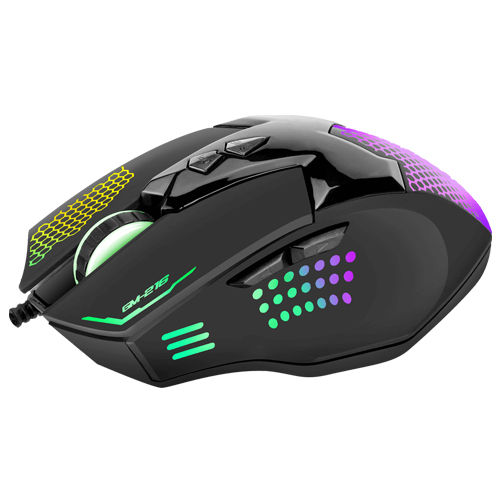 XTRIKE ME GM-216 High-Performance Wired Gaming Mouse with 7-Color Backlight