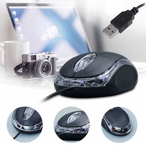 Micro Kingdom Optical USB MOUSE M308 for Office & Home