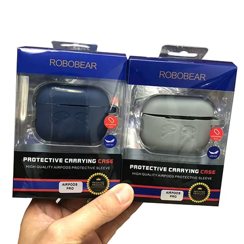 ROBOBEAR Protective Carrying Case Cover for Airpods