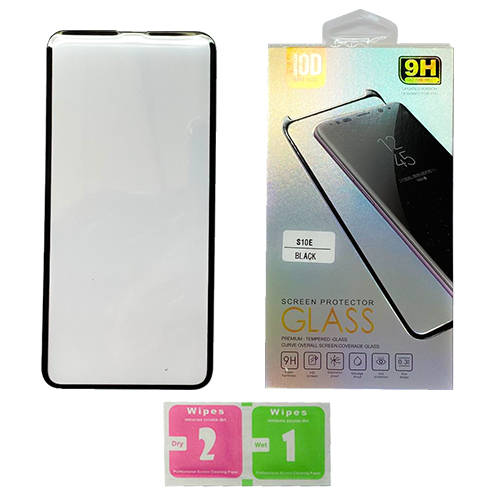 5D Tempered Glass Screen Protector Compatible with Samsung Galaxy S10E