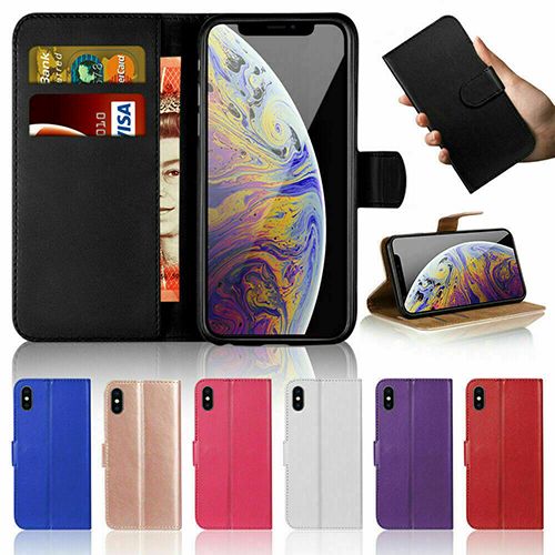 Card Holder Pu Leather Flip Cover Case for Samsung Galaxy S6 Edge