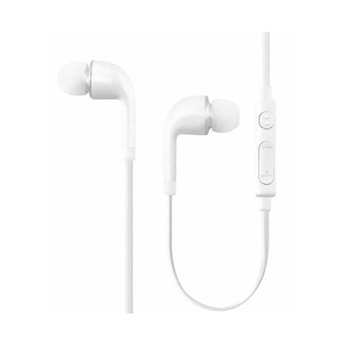 J5 In-Ear Wired Headphone with Mic (White)