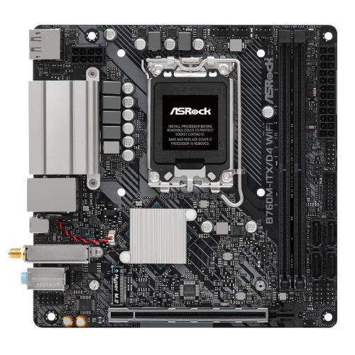ASRock B760M-ITX/D4 WiFi Mini ATX Motherboard with Intel B760 Chipset