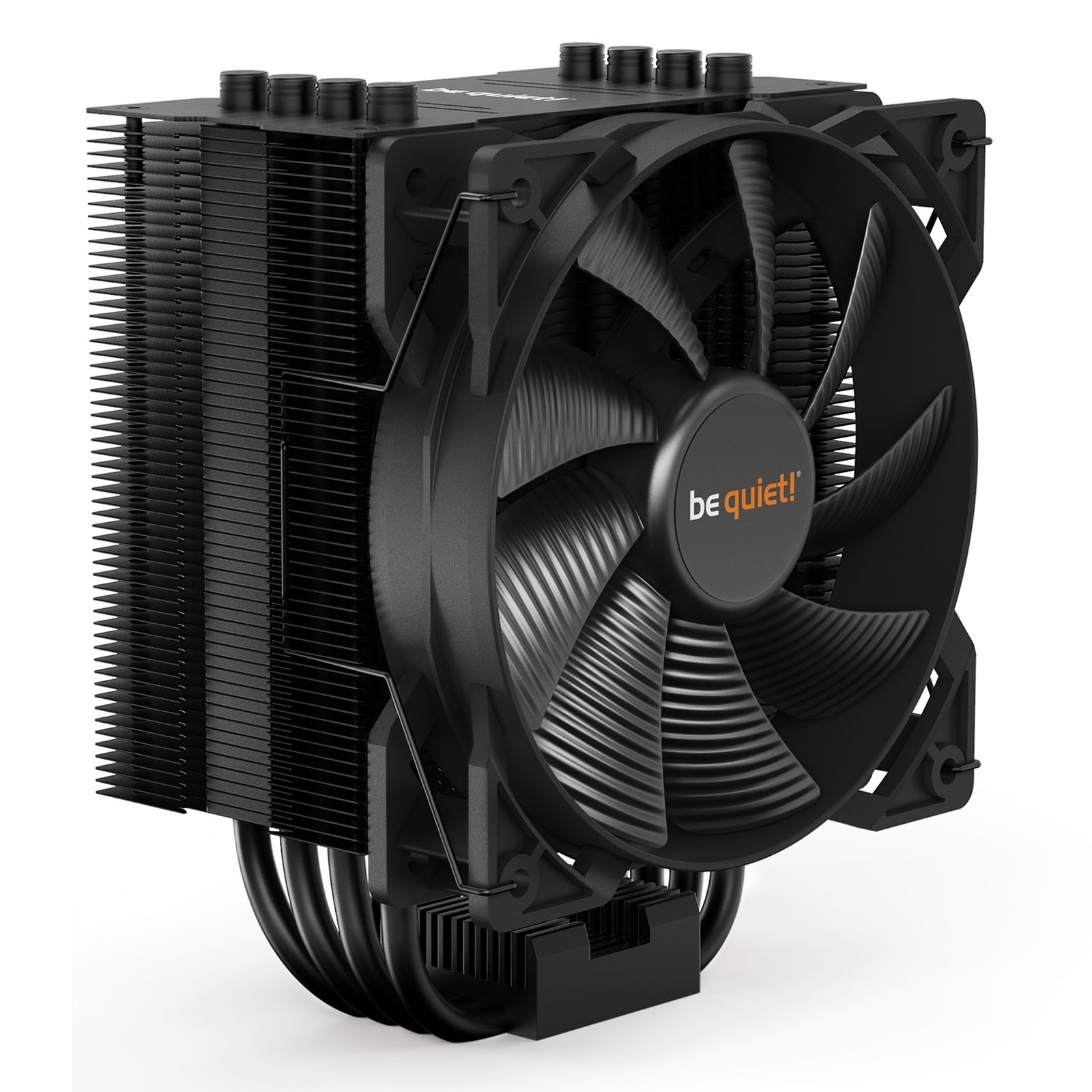 Silent Performance CPU Cooler be quiet! Pure Rock 2 Black with PWM Control and High-End Heat Pipes