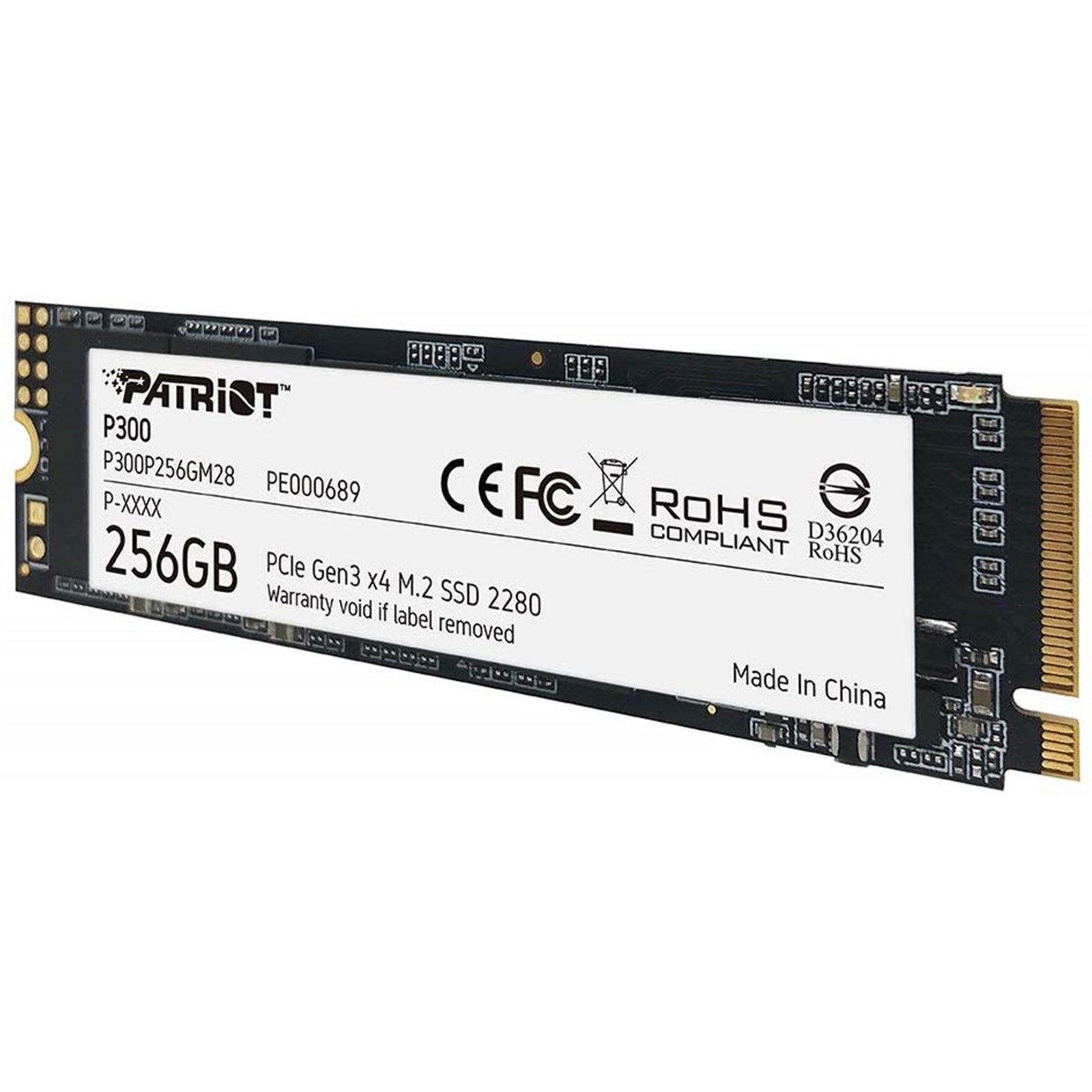 Patriot P300 M.2 PCIe Gen3 x4 256GB SSD