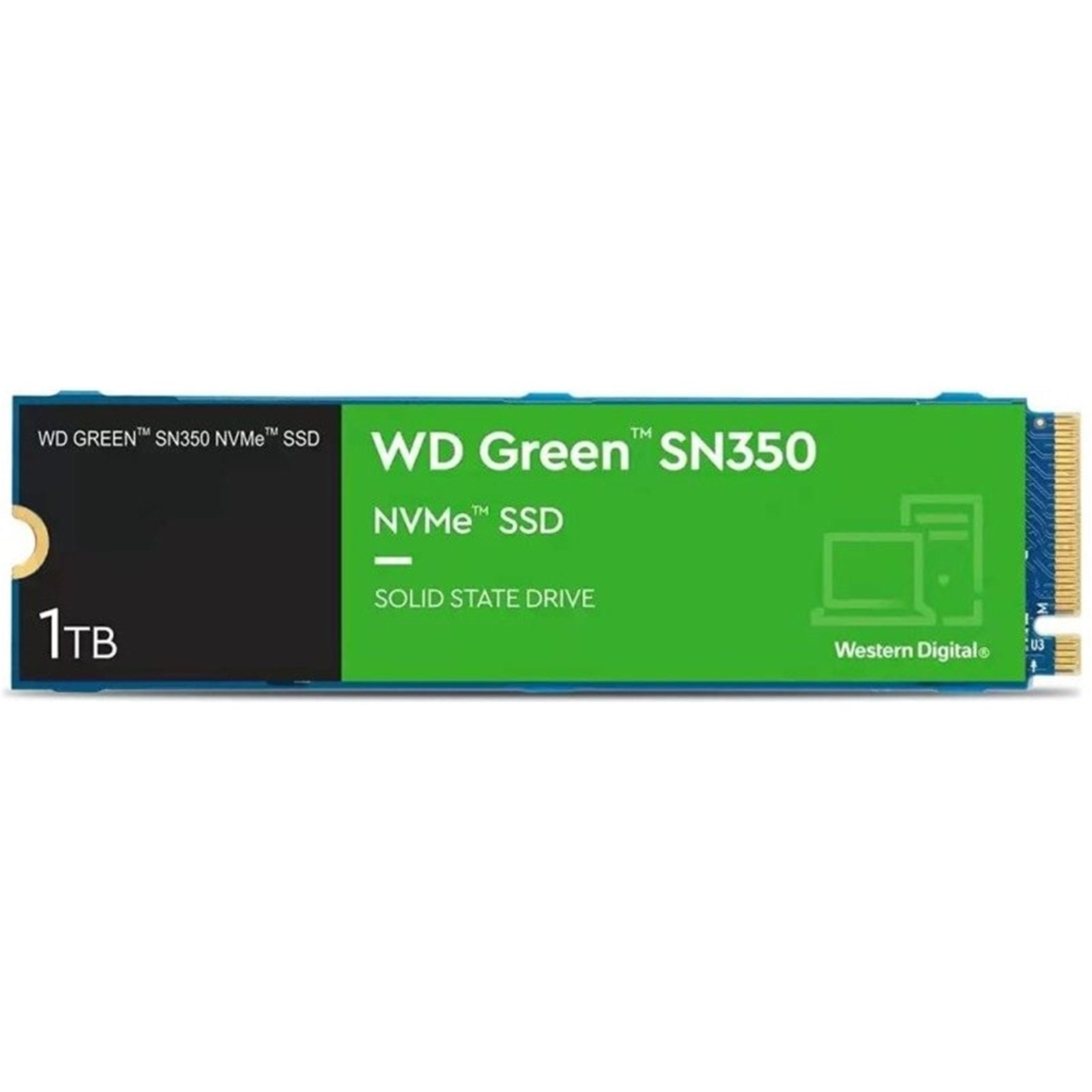 WD Green SN350 1TB NVMe SSD - High-Speed, Reliable, and Compact Storage