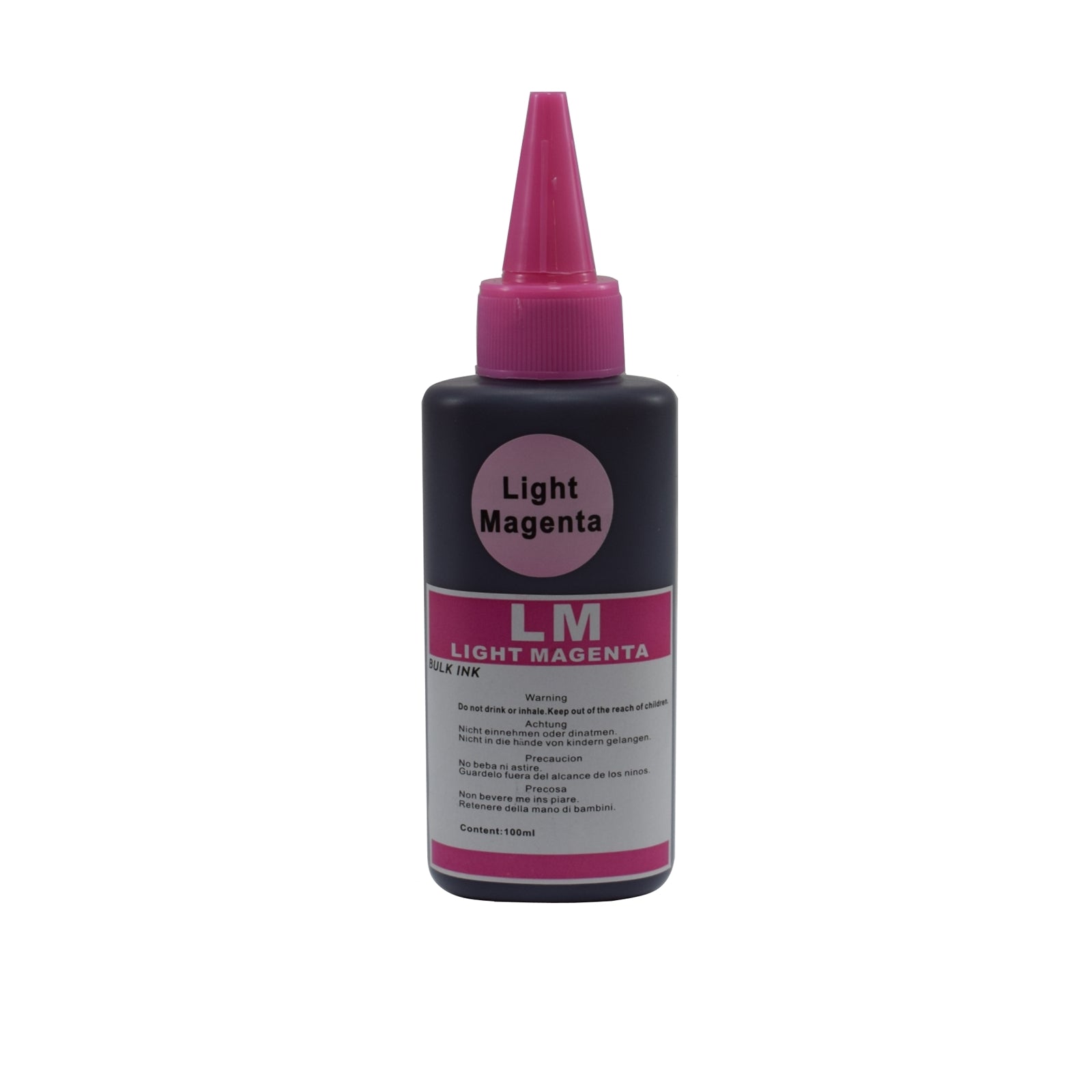 InkLab Universal 100ml Refill Ink For Brother/Canon/Epson Light Magenta