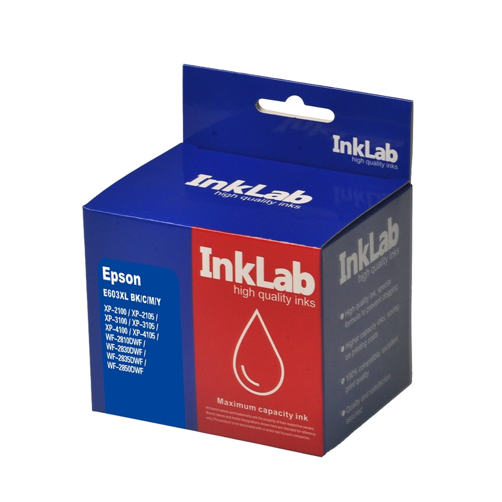 InkLab 603XL High-Yield Multipack Premium Quality Replacement Ink Cartridges