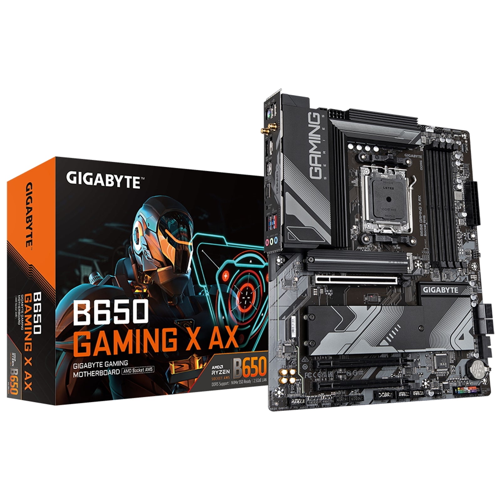 Gigabyte B650 Gaming Motherboard AM5 Socket, PCIe 4.0, Wi-Fi 6E, DDR5 Support