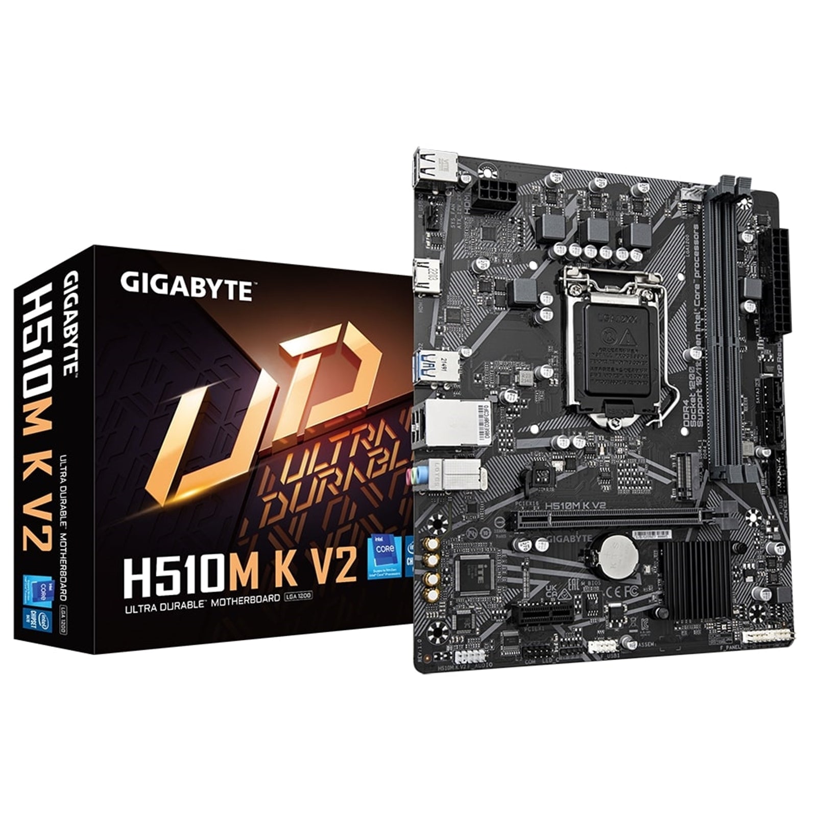 Gigabyte H510M K V2 The Ultimate Gaming Motherboard with Advanced Cooling and Audio Technologies