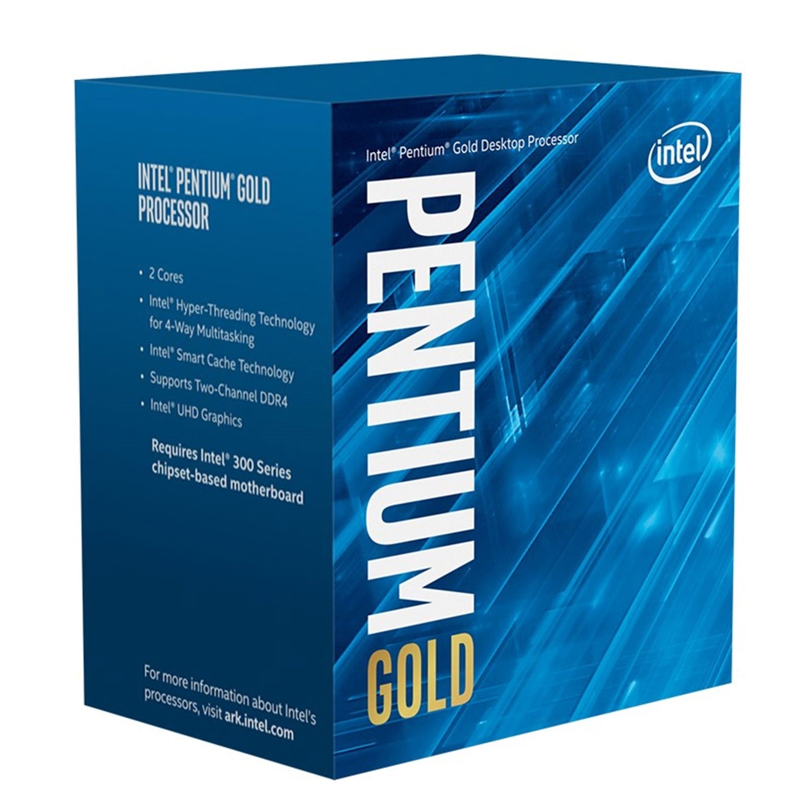 Intel Pentium Gold G6405 Dual-Core Processor - Comet Lake, 4.1GHz, Windows 11 Ready