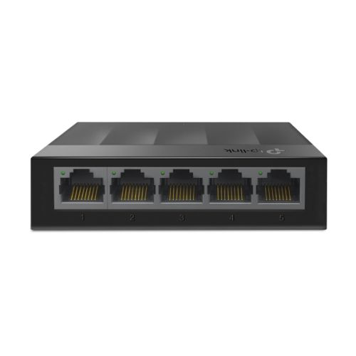 TP-LINK LS105G LiteWave 5-Port Gigabit Desktop Switch - Energy Efficient, High Performance